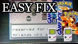 Link Cable Not Connecting! Pok&eacute;mon Blue/Red