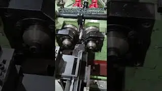 Fully automatic vibrating disc thread rolling machine #machine #thread #factory #shorts #automatic