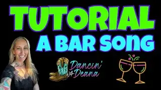 A BAR SONG 🥃🍹 Line Dance Tutorial