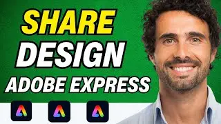 How To Save and Sharing Design in Adobe Express 2024