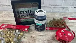 SUPER EASY CHRISTMAS SHADOW BOX