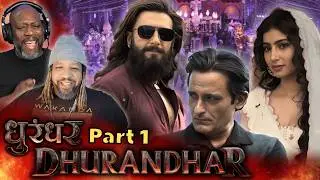 Dhurandhar Part 1 First Time Reaction - This Indian SpyThriller is Insane