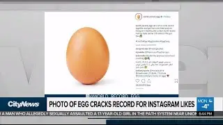 Egg poaches top spot on Instagram with over 35 million likes