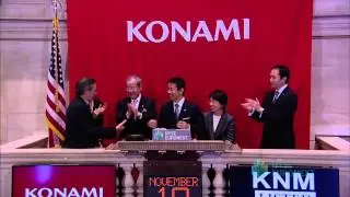 Konami Corporation Celebrates 10th Anniversary of Listing