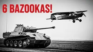 They Mocked His Tiny Spotter Plane &mdash; Until He Destroyed 14 German Tanks With Bazookas !