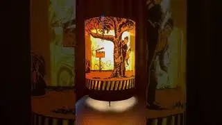 Laurel and Hardy motion lamp/revolving light/lite from the early 70s (part1)