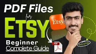 PDF File For Etsy Beginners Complete Guide | Etsy ZIP File upload on Google Drive