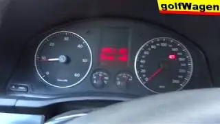 VW Golf 5 1.9TDI idle speed fuel consumption /idle speed set/