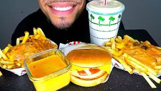 СЕКРЕТНОЕ МЕНЮ БУРГЕРА IN N OUT, КАРТОФЕЛЬ ФРИ В ЗВЕРИНОМ СТИЛЕ X2, СЫРНЫЙ СОУС, МОЛОЧНЫЙ КОКТЕЙЛ...