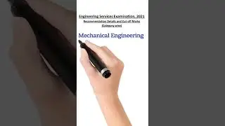 ESE 2021 Cutoff Marks Analysis for Mechanical Engineering !! #ESECUTOFF #ESE2021 #ESE2021CUTOFFMARKS
