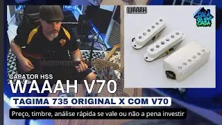 Captador Waaah v70 na Tagima 735 x original
