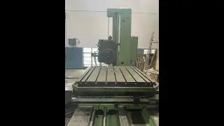 TOS W100 A HORIZONTAL BORING MACHINE - BY SATISH ENGINEERING