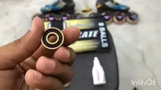 UNBOXING PROSKATE GOLD TITANIUM BEARINGS 8 BALL SPECIALY FOR LONG RACES 