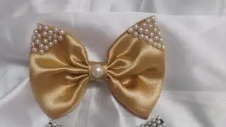 Beautiful Hairbow new style 🎀 #hairacceserios #handmade #Hairbow #hairclip