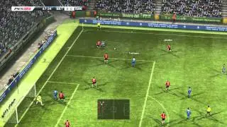 Предсезонный товарищеский матч БАТЭ(Борисов)-Амкар(Пермь) PES 2013