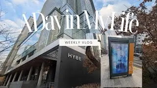 A Day in My Life in Seoul 🇰🇷 | Uni Work, HYBE & City Walks #korea  #tamil #hybe #bts #btsarmy #btsv