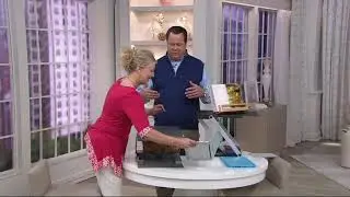 Go Anywhere Portable Adjustable Up & Down Standing Desk on QVC