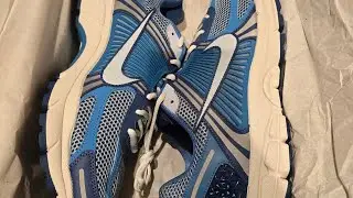Correcting A Sneaker Mistake! Nike Zoom Vomero 5 Worn Blue! #shorts
