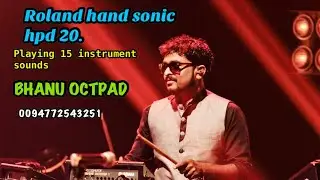 Roland Handsonic hpd 20 Indian tones caver version Shape of you octapad caver version