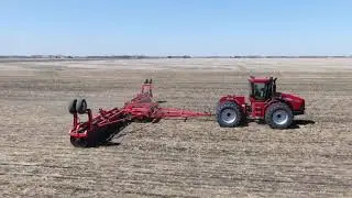 62' landroller let's go! Rolling soybean ground May 11/2021