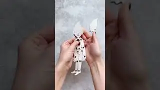 Paper Elf Doll