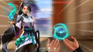 200iq Sage Walls Valorant....!