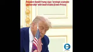 President #Donald #Trump signs 'strategic economic partnership' with #Saudi Arabia (#Crown #Prince)