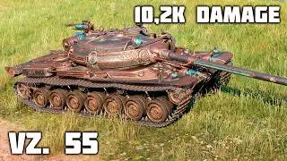 Vz. 55 WoT &ndash; 2Kills, 10,2K Damage