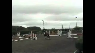 Clear round, 65cm and 75 cm jumping at burrows lane.