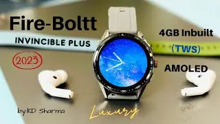 Fire Boltt Invincible Plus: New Luxury Smartwatch Under 4000 | A Game Changer👍