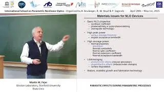 16/44 parasitic effects during parametric processes