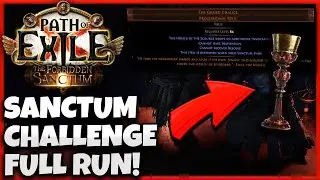 [POE 3.20] Sanctum Invocation Unique Challenge - Full Run Guide - How To Complete Sanctums
