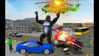 Incredible Monster Gorilla Rampage | New Rescue City Monster Animal Android GamePlay | By Game Crazy