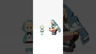 The Cat is Very Cute - Brisket [Guilty Gear] #animation #blender3d #bridget #guiltygear #ggst