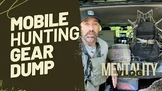 2024 Mobile Hunting Gear Dump: Tree Stand, Saddle, Sticks, and Bow I Use for Whitetail Deer Hunting