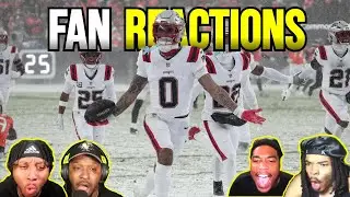 Fans React To Patriots vs Broncos Game Highlights | 2025 NFL Season AFC Championship