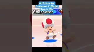 All Character Costumes in Mario Sports Mix #