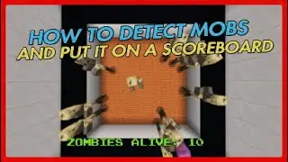 Minecraft Bedrock | How To Detect Mobs