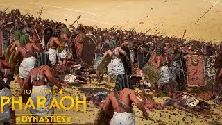 Ambush Beneath the Cliffs - A Total War: Pharaoh Cinematic Battle