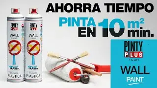C&oacute;mo pintar paredes con spray | Pintyplus Tech Wall Paint
