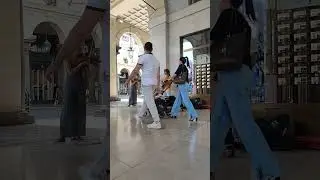 Boccadoro - Sl&auml;ngpolska Busking a Torino #balfolk
