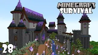 I Built a MEGA BASE in Survival! | Minecraft 1.19 Let&rsquo;s Play Ep.28