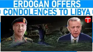 Erdogan offers condolences to Libyans as Turkish military inspects jet crash site in Ankara