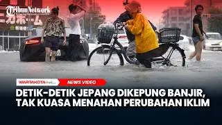 Detik-detik Jepang Dikepung Banjir, Tak Kuasa Menahan Perubahan Iklim
