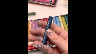 Which one is your favorite ? 😊 #pantone #carandache #neocolor #oilpastel #art