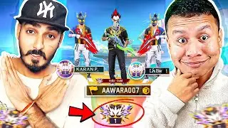 India Top 1 Player Challenged Me 😱 1,20,000 Score Lobby - Garena Free Fire