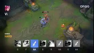 Vi Q + Flash full combo
