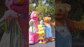 Telly Monster & Baby Bear #sesameplace #sesamestreet #youtubeshorts #babybear #tellymonster