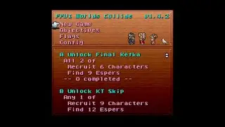 Worlds Collide (FF6 Randomizer) - Seed of the Week 01/04/26 - Damaged Statues