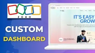 Как настроить виджеты панели управления Zoho CRM